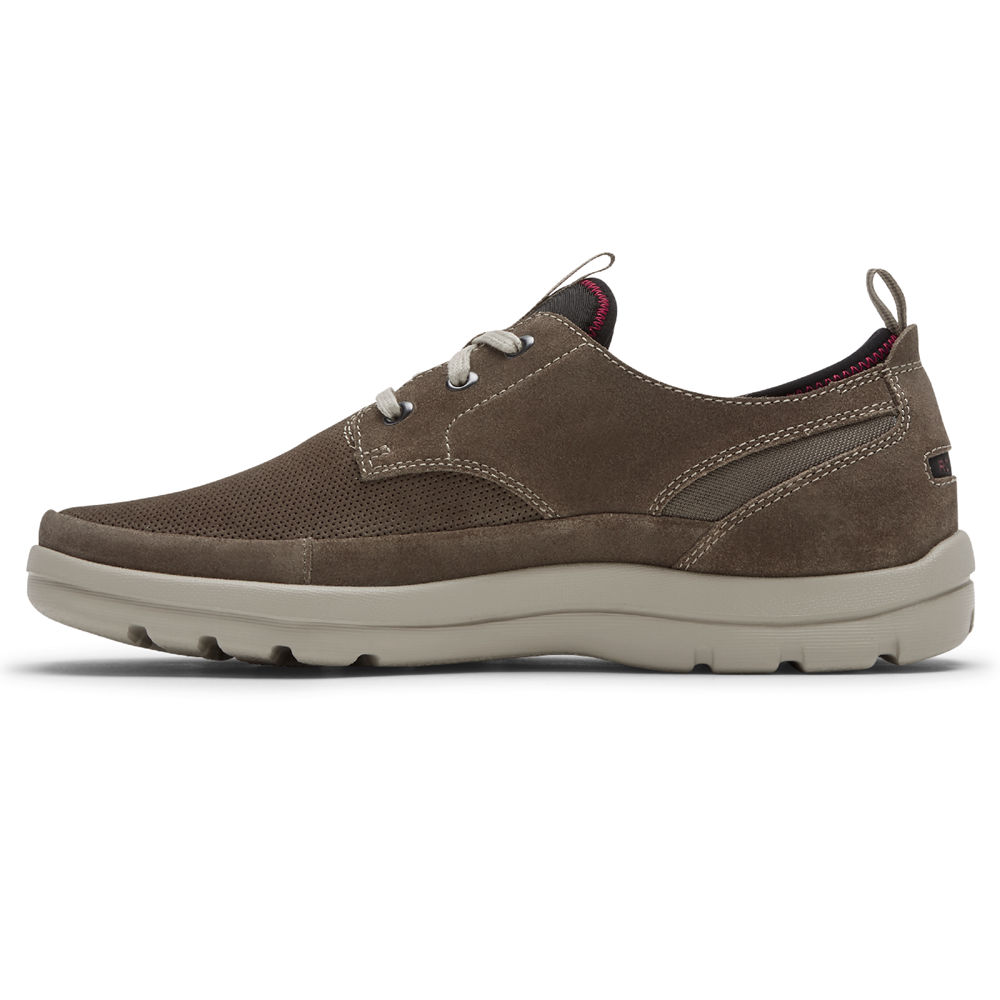 Rockport Mens Get Your Kicks 2 3-Eye Plain Toe - Sneakers Olive - BOE907683